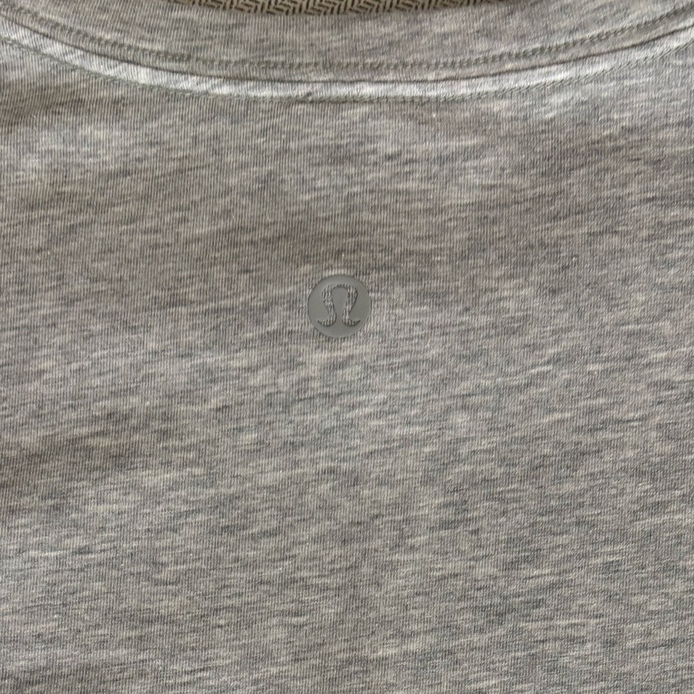 Lululemon Love Tee Heather Gray Long Sleeve. From a Pet Free Smoke Free home - Picture 5 of 5